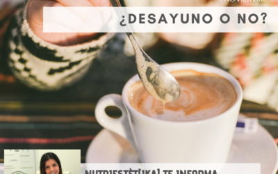 ¿Desayuno o no?