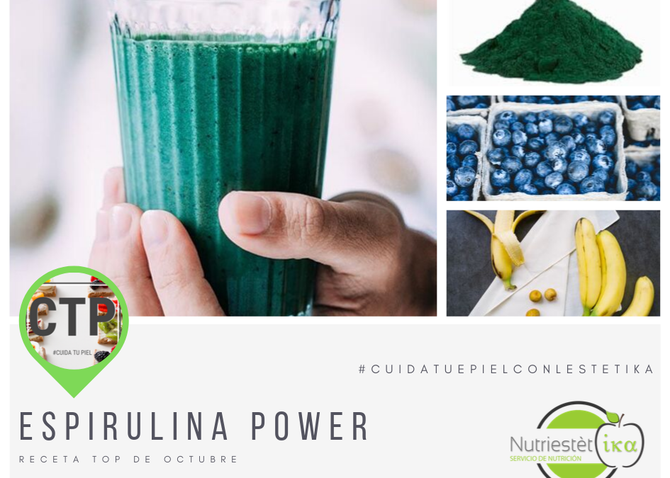 Jugoterapia L’estèt[ika] – Espirulina Power